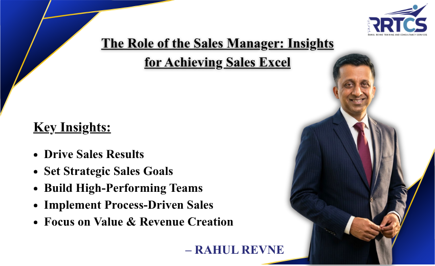 The role of sales manager