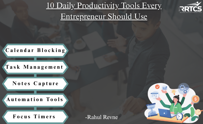 10 Daily Productivity Tools Every Entrepreneur Should Use