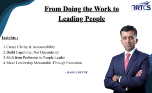 From individual performer to people leader – building capable managers through clarity, accountability and execution.